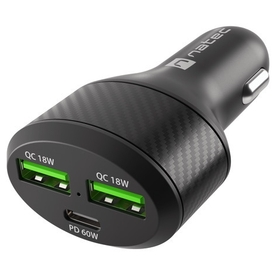 Natec Coney 2xUSB, 1xUSB-C Quick charger 84W B...